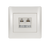 RHYME RJ11+RJ45 ΛΕΥΚΟ ΜΕΤΑΛΛΙΖΕ
