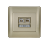 RHYME RJ11+RJ45 ΣΑΜΠΑΝΙΖΕ ΜΕΤΑΛΛΙΖΕ