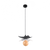 ROBBY PENDANT 1xE27 BLACK/WHITE