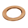 ROUND POLISHED BRASS PLASTIC RING FOR FALKO7R