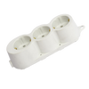 RUBBER MULTISOCKET TRIPLE 16A WHITE