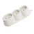 RUBBER MULTISOCKET TRIPLE 16A WHITE