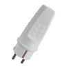 RUBBER SCHUKO PLUG 16A WHITE