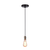 SAILOR-15 PENDANT WITH SWITCH 1xE27 RED ANT.BRASS