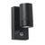 SENSOR ONE BEAM BLACK WALL LUMINAIRE GU10 MAX. 3W LED IP65