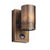 SENSOR ONE BEAM RUST WALL LUMINAIRE GU10 MAX. 3W LED IP65