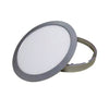 SILVER LED ROUND PC SLIM PANEL 26W 3000K 1830Lm230V Φ295Ra80