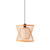SIMONA PENDANT 1xE27 WOOD