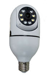 3MP  E27 Full HD Έξυπνη wifi PTZ 360° αυτόματη περιστροφή παρακολούθησης V380 Pro-Κάμερα με λάμπα φωτός-τεμ.1