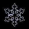 SNOWFLAKE 96 LED ΣΧΕΔΙΟ 4m ΜΟΝΟΚΑΝΑΛΟΣ ΦΩΤΟΣΩΛΗΝΑΣ ΨΥΧΡΟ ΛΕΥΚΟ ΜΗΧΑΝΙΣΜΟ FLASH IP44 56cm 1.5m ΚΑΛΩΔΙΟ