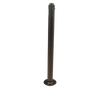 SP80 ΜΕΤΑΛΛΙΚΟ ΚΟΛΩΝΑΚΙ 800MM, ΔΙΑΜΕΤΡΟΣ 60MM ΜΑΥΡΟ