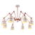 SPIDER ΠΟΛΥΦΩΤΟ 8XE27 ΛΕΥΚΟ