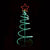 SPIRAL TREE 120 LED ΣΧΕΔΙΟ 5m ΜΟΝΟΚΑΝΑΛΟΣ ΦΩΤΟΣΩΛΗΝΑΣ RED-GREEN IP44 40x40x90cm