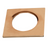 SQUARE POLISHED BRASS PLASTIC RING FOR FALKO7S