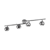 STELLAR AHELOY ΣΠΟΤ LED GU10 4X5.5W ΧΡΩΜΙΟ