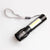 Super Bright Zoom LED Q5 T6 With Side COB Light Αλουμίνιο Αδιάβροχο USB Επαναφορτιζόμενος Φακός LED