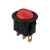 SWITCH ROUND MIRS-101-8C-3 6А ON-OFF WITH LIGHT