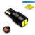 T10 Λαμπα LED Canbus 350lm-12VDc 5W5 LED  Αυτοκινητου-3030 4 SMD New Chip 2019-Κοκκινο
