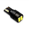 T10 Λαμπα LED Canbus 350lm-12VDc 5W5 LED  Αυτοκινητου-3030 4 SMD New Chip 2019-Λευκο