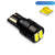 T10 Λαμπα LED Canbus 350lm-12VDc 5W5 LED  Αυτοκινητου-3030 4 SMD New Chip 2019-Μπλε