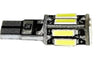 T10-W5W Canbus Led Αυτοκινήτων 10smd 7020-300LM-12VDc-Ψυχρο λευκο-1τεμ.