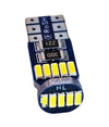 T10-W5W Canbus Led Αυτοκινήτων 15smd 4014-200Lm -12VDc-Ψυχρο λευκο-1τεμ.