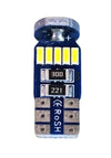 T10-W5W Canbus Led Αυτοκινήτων 15smd 4014-200Lm -12VDc-Ψυχρο λευκο-1τεμ.
