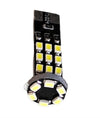 T10-W5W Canbus Led Αυτοκινήτων 24smd 1210-12VDc-Ψυχρο λευκο-1τεμ.