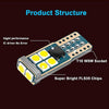 T10-W5W Led Αυτοκινητου Canbus 400 Lumens 10SMD 3030 Chips-12 volt-3 watt-Ψυχρο Λευκο