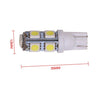 T10-W5W Led Αυτοκινήτων 9smd 5050 12VDc-Ψυχρο λευκο-1τεμ