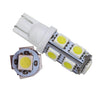 T10-W5W Led Αυτοκινήτων 9smd 5050 12VDc-Ψυχρο λευκο-1τεμ