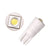 T10-W5W Led Αυτοκινήτων Κεραμικη-1smd 7070 με Φακο Ενισχυσης-12VDc-Ψυχρο λευκο-1τεμ.