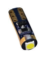 T5 Canbus Led Αυτοκινήτου-1smd 3030-10-15VDC Ψυχρο Λευκο 1τεμ.