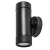 UP-DOWN BLACK PPWALL LIGHT GU10Max.2x3W LED IP44 87x60x158mm