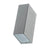 UP-DOWN CUBES 2X1W SMD EPISTAR LED 3000K 230V GREY