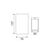 UP-DOWN CUBES 2X1W SMD EPISTAR LED 3000K 230V GREY