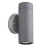 UP-DOWN GREY PP WALL LIGHT GU10Max.2x3W LED IP44 87x60x158mm