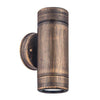 UP-DOWN RUST PP WALL LIGHT GU10Max.2x3W LED IP44 87x60x158mm