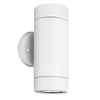 UP-DOWN WHITE PPWALL LIGHT GU10Max.2x3W LED IP44 87x60x158mm