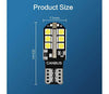 W5W-T10 Canbus Led Λαμπα Αυτοκινήτου- 24SMD 3030-5 watt-600lumens-12Volt Πολύ Φωτεινά 6000K