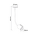 WHITE LED TRACK LIGHT 10W 3000K 2WIRES 38° 850LM 230V Ra80