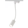 WHITE LED TRACK LIGHT 10W 4000K 4WIRES 38° 900LM 230V Ra80