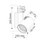 WHITE LED TRACK LIGHT 35W 3.000K 4WIRES 24° 2500LM 230V Ra80