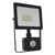 WHITE SENSOR LED SMD FLOOD LUMINAIRE IP66 20W 4000K 1700Lm 230V RA80