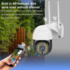 WI-Fi Auto tracking- dome PTZ κάμερα  30m Νυχτερινη παρακολούθηση Αδιαβροχη V380 pro